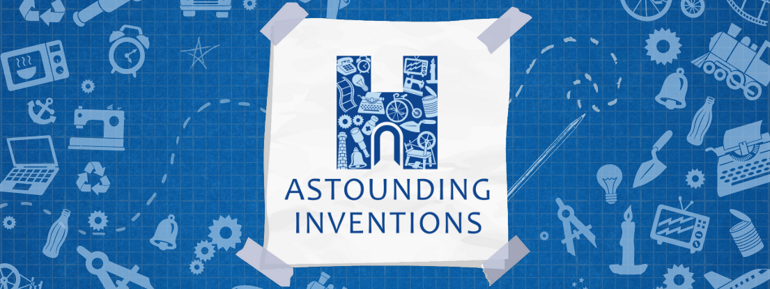 Heritage Open Days logo for 2022 - Astounding Inventions